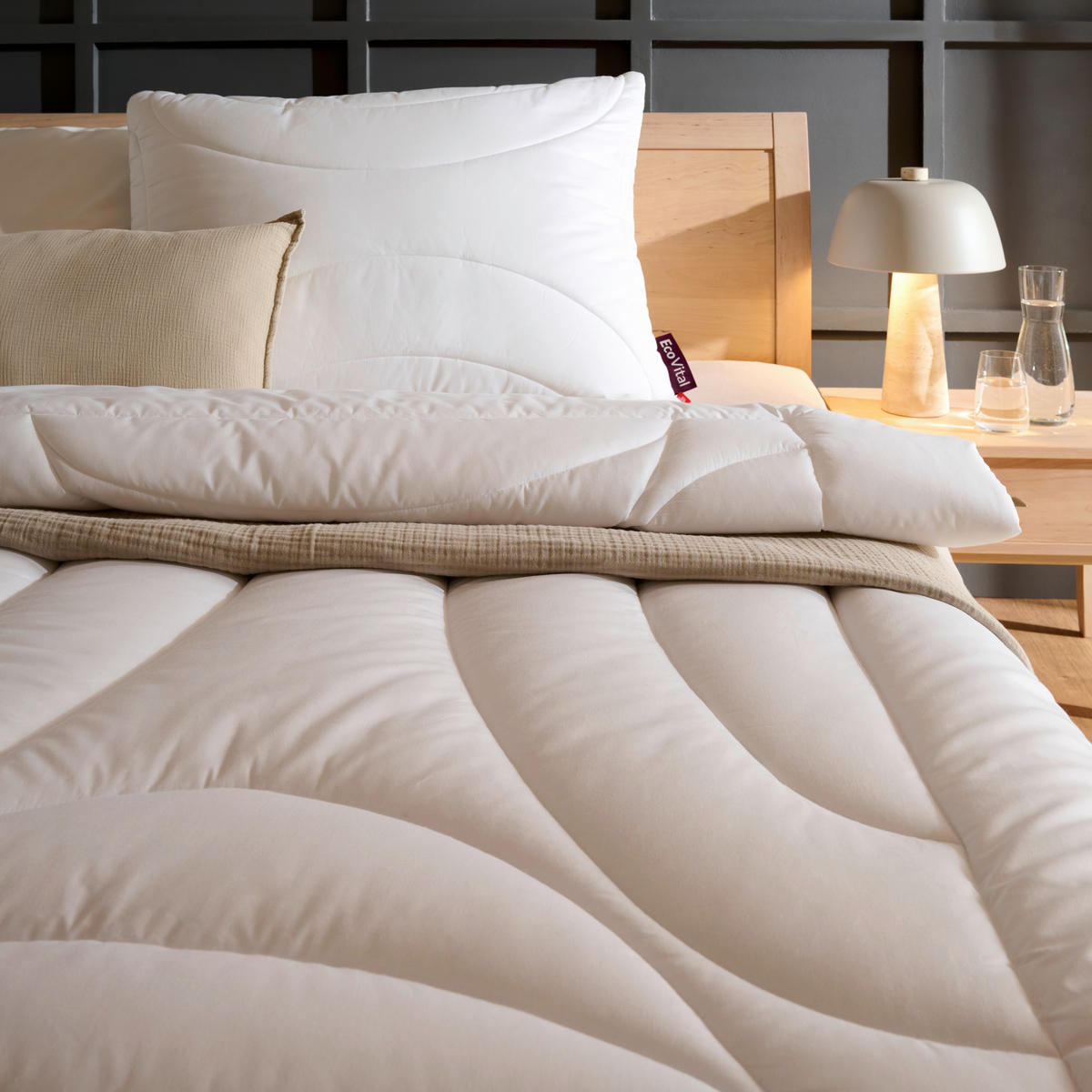 CELOROČNÁ PRIKRÝVKA, 140/200 cm, polyester, rúno, duté vlákno - Basics (140/200cm) - Sleeptex