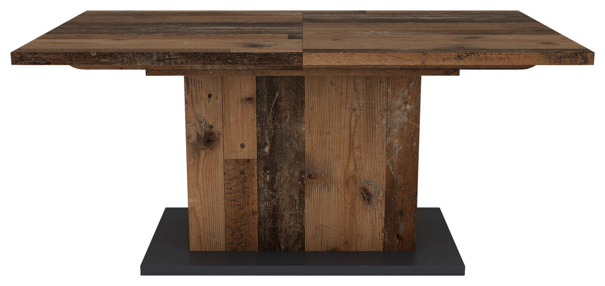 ESSTISCH in Holzwerkstoff 160/90/75 cm   - Alteiche/Anthrazit, MODERN, Holzwerkstoff (160/90/75cm) - MID.YOU