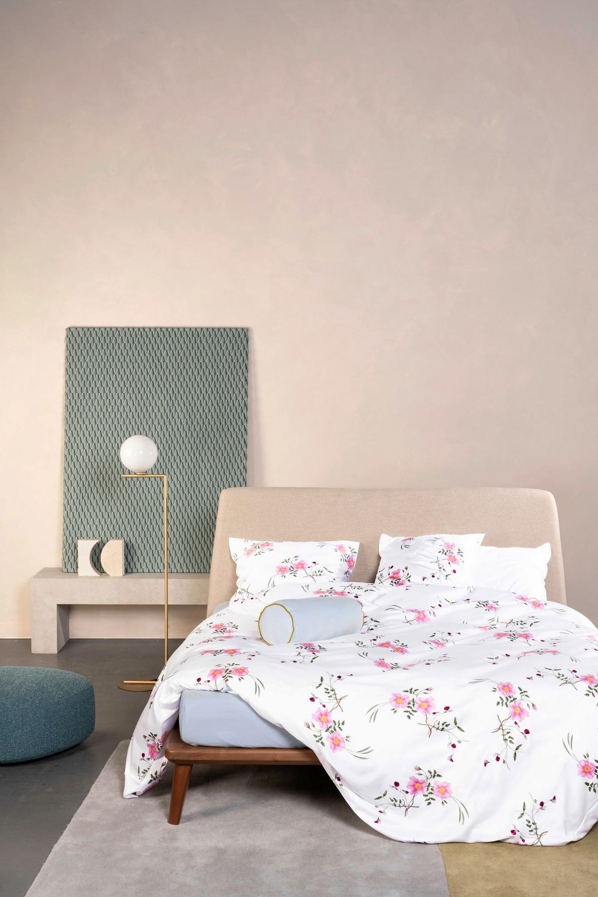 POSTELJNINA 135/200 cm saten bela  - bela, Konvencionalno, tekstil (135/200cm) - Essenza