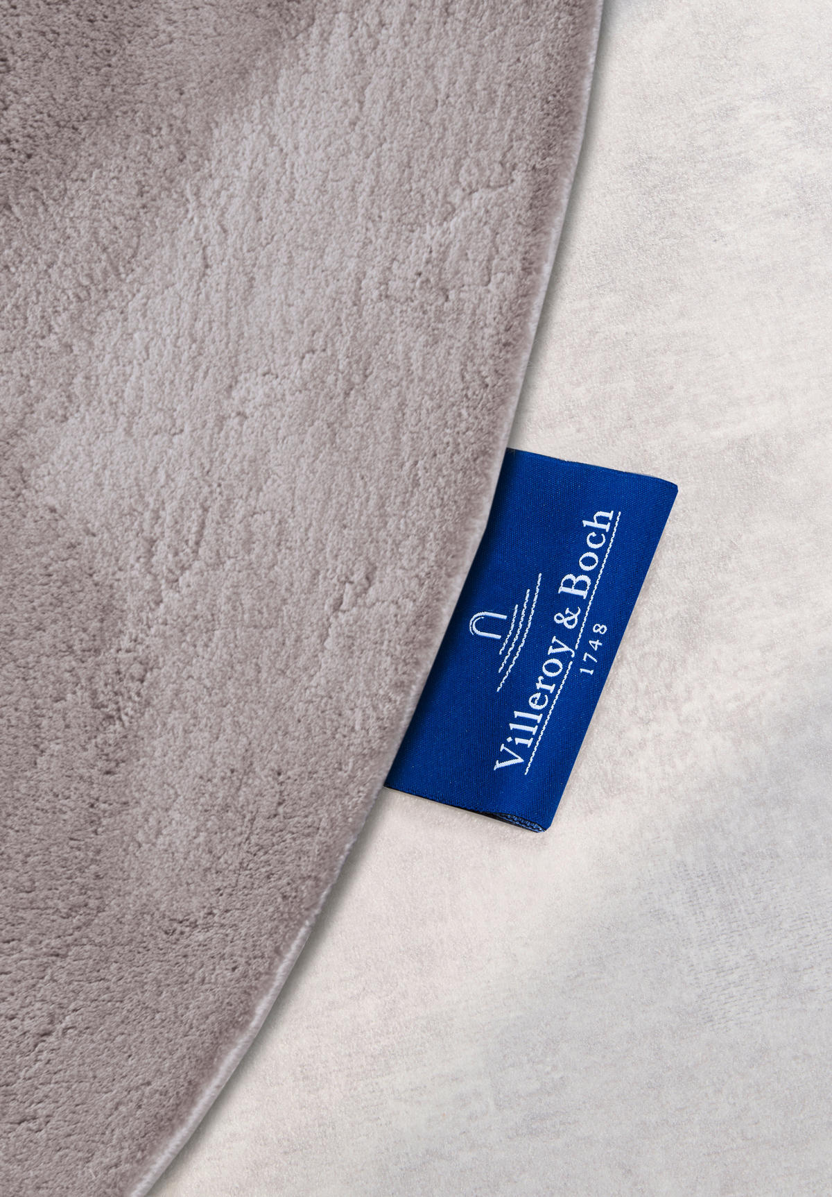 HOCHFLORTEPPICH 200 cm Kollektion 1899 Hellgrau rund  - Hellgrau, Design, Textil (200cm) - Villeroy & Boch