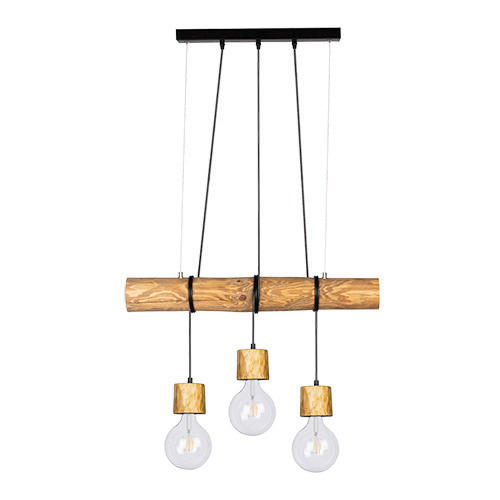 HÄNGELEUCHTE Trabo 70/140/10 cm   - Basics, Holz/Metall (70/140/10cm)