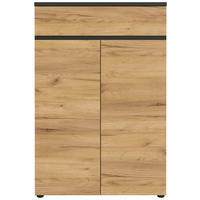 AKTENSCHRANK  - Eichefarben/Graphitfarben, MODERN, Holzwerkstoff (80/120/40cm) - Germania