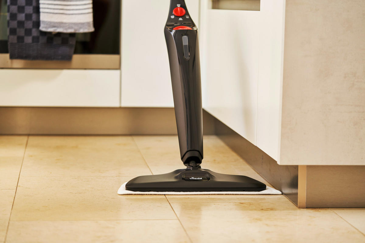 VILEDA STEAM PLUS XXL - svart, Basics, textil (25,6/14,7/68,7cm) - Best Price