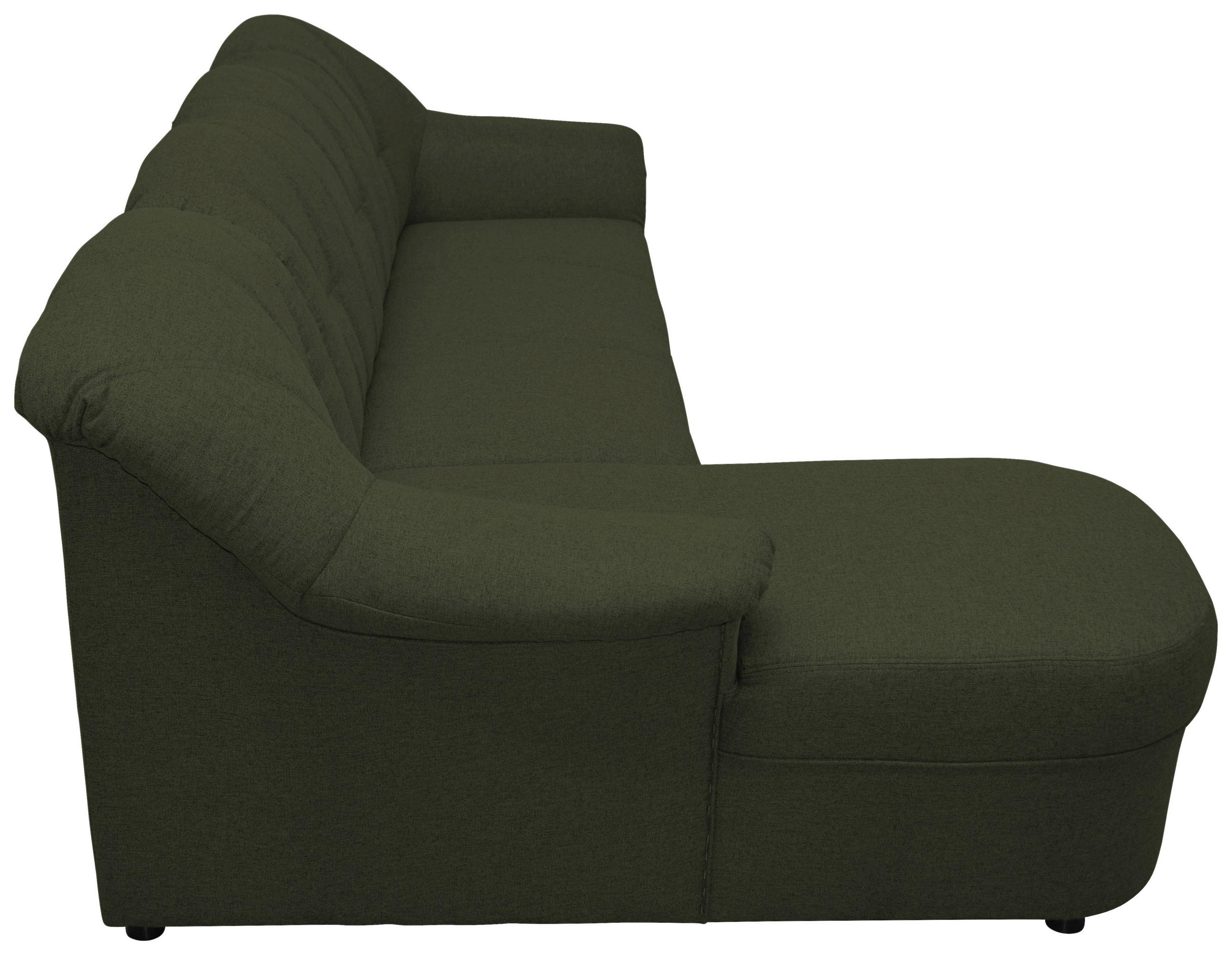 ECKSOFA Grün Webstoff  - Schwarz/Grün, KONVENTIONELL, Textil (142/233cm) - MID.YOU