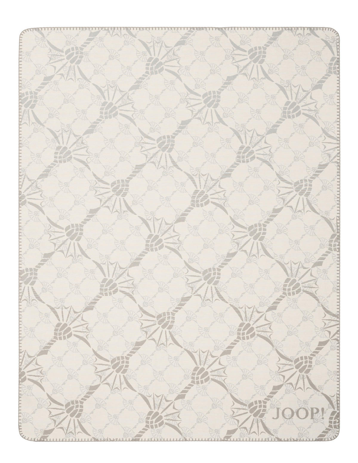 WOHNDECKE Cornflower Double 150/200 cm  - Beige/Hellgrau, Design, Textil (150/200cm) - Joop!