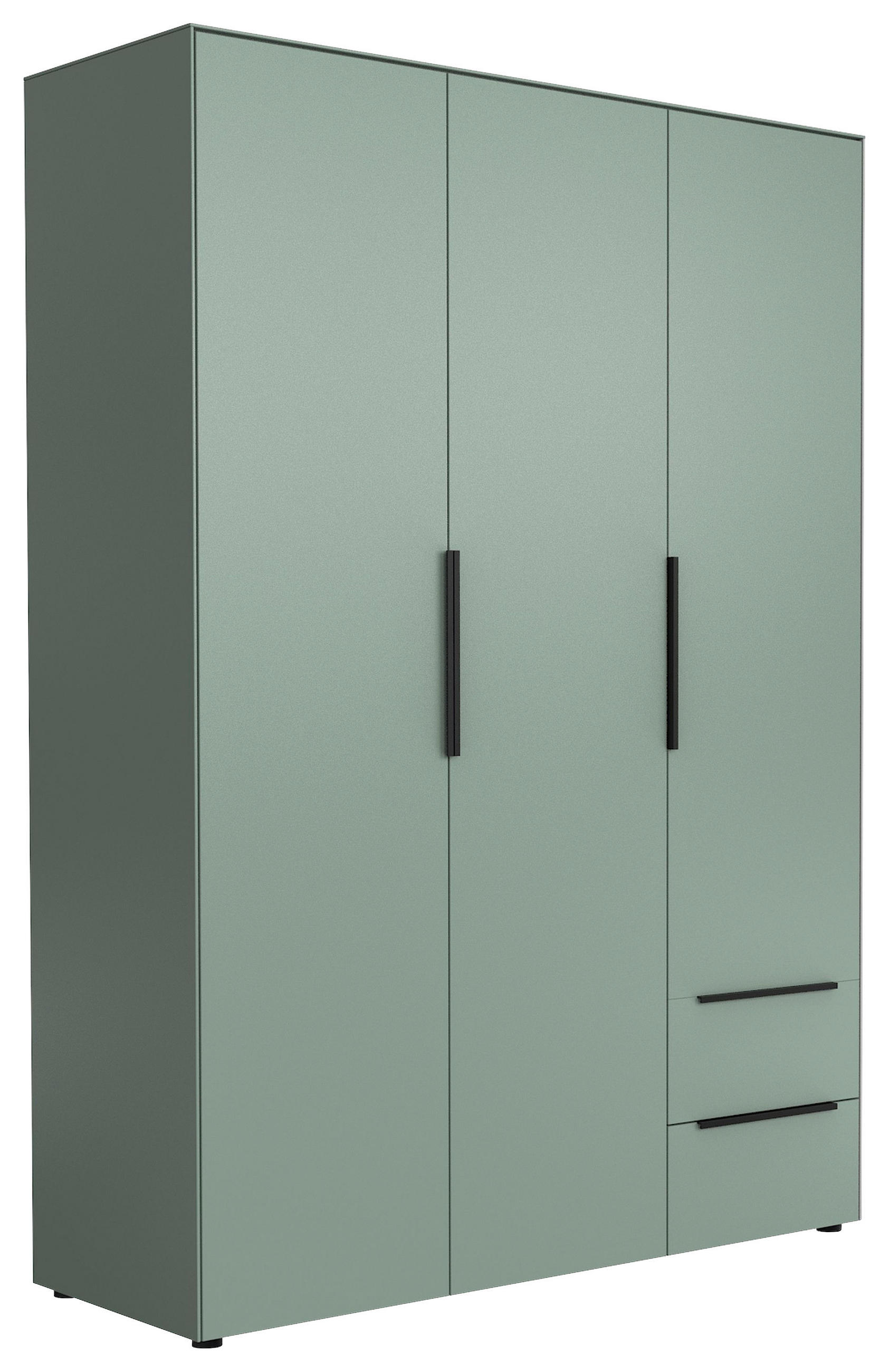 Dulap Cu Uși Rotative, 150/212/55 cm, verde salvie