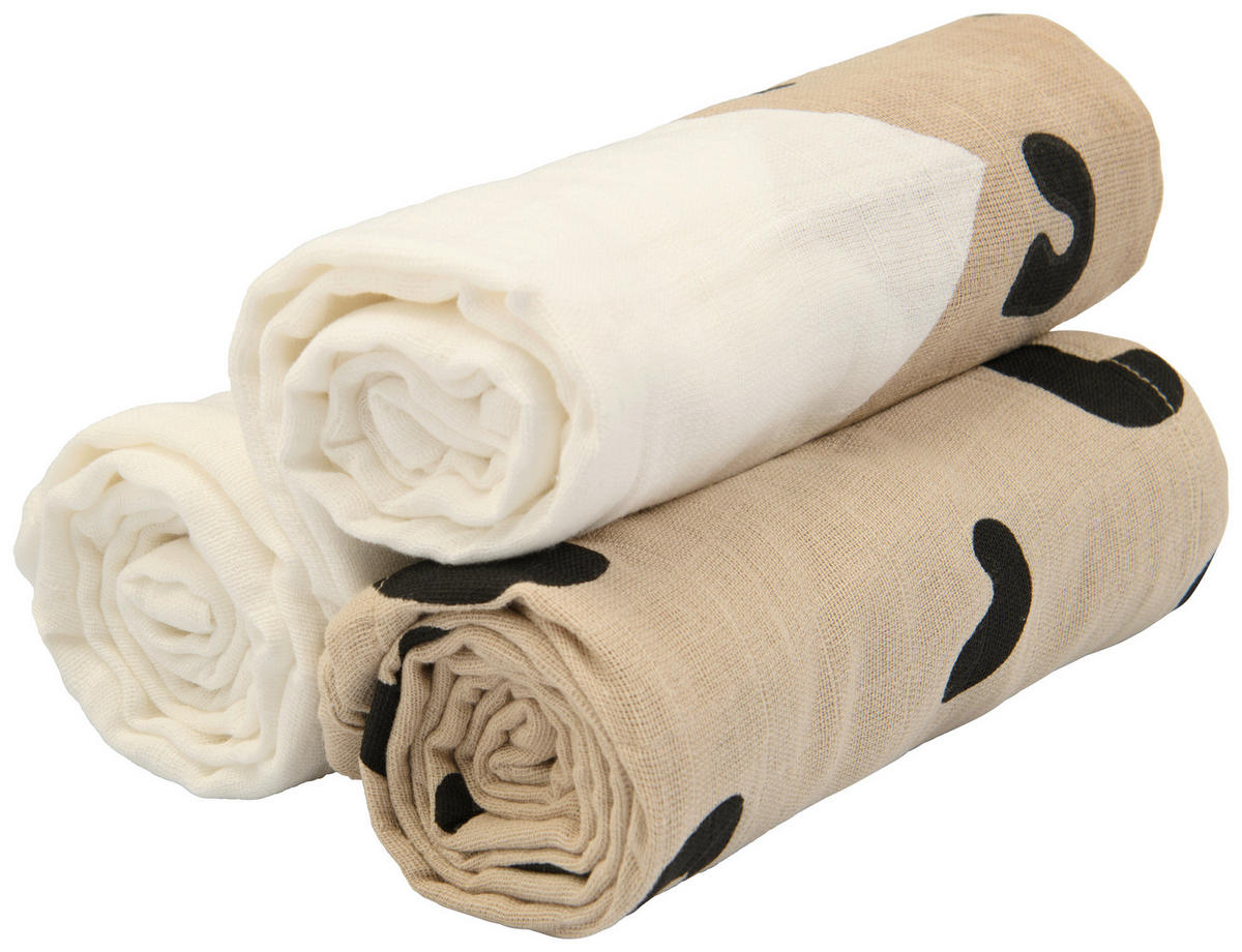 STOFFWINDELSET   LEO  - Multicolor, Trend, Textil (80/80cm) - Patinio