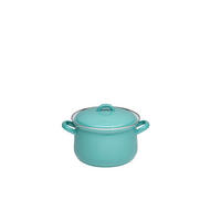 FLEISCHTOPF Nature Green Medium 2,5 l  - Mintgrün, LIFESTYLE, Metall (18cm) - Riess