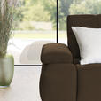 ECKSOFA in Struktur Taupe  313/233 cm  - Taupe/Schwarz, Design, Kunststoff/Textil (313/233cm) - Emilio Belluti