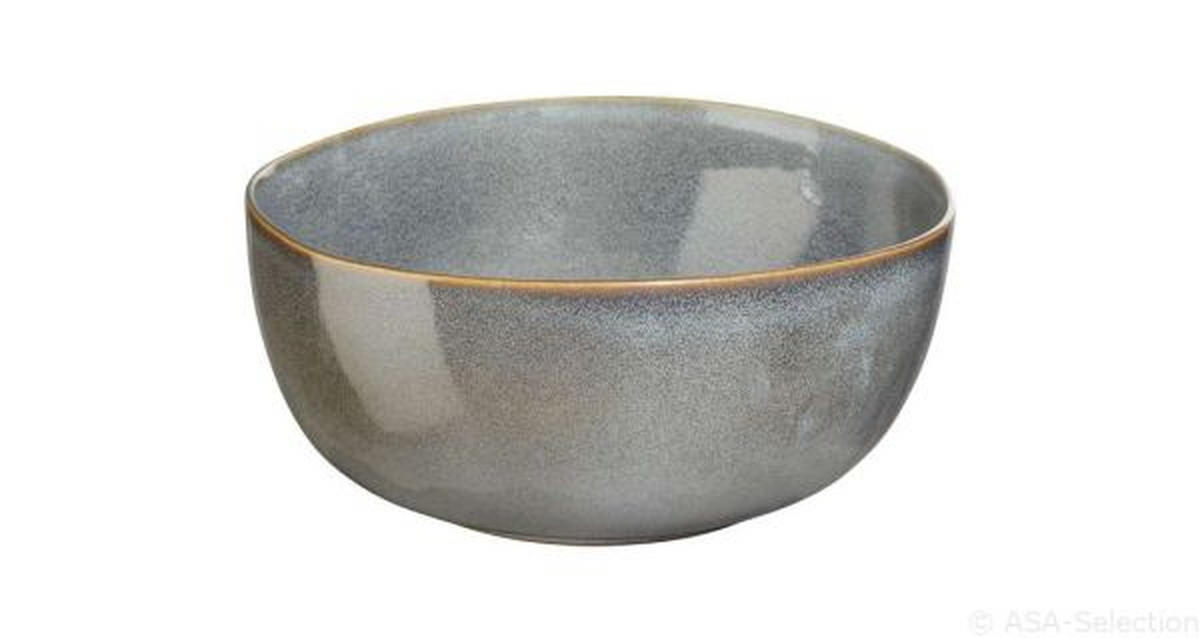 SALATSCHÜSSEL  SAISONS  - Grau, Design, Stein (22/11cm) - ASA
