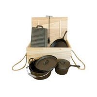 SET S POSODO "DUTCH OVEN" Rustikalni set      - črna, Basics, kovina