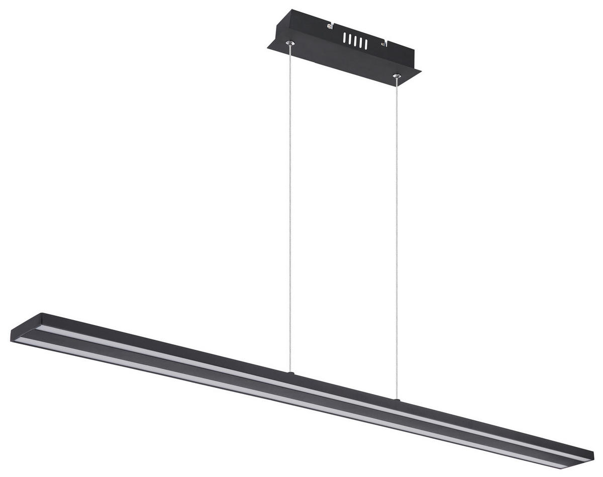 LED SVJETILJKA VISEĆA    101/8/120 cm     - crna, Trend, metal/plastika (101/8/120cm) - Novel