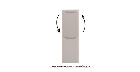 MIDISCHRANK 41/130/35 cm  - Weiß, KONVENTIONELL, Holzwerkstoff (41/130/35cm) - Xora