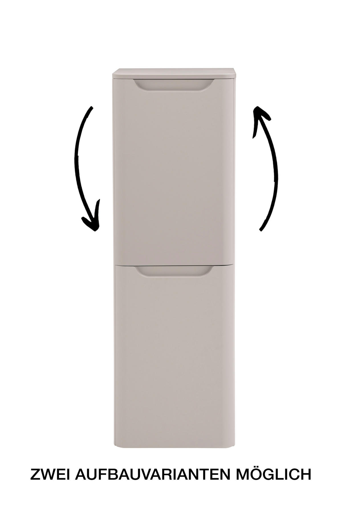 MIDISCHRANK 41/130/35 cm  - Weiß, KONVENTIONELL, Holzwerkstoff (41/130/35cm) - Xora