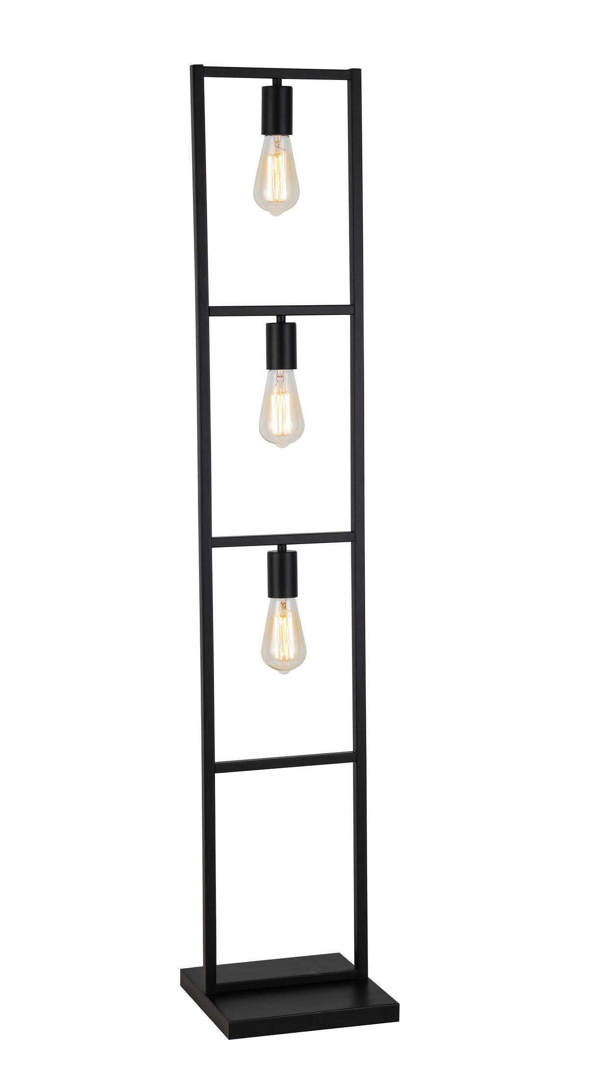 LAMPADAR - negru, Konventionell, plastic/metal (25/25/132cm) - Marama
