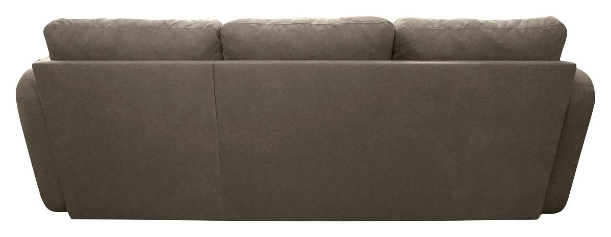 KUTNA GARNITURA tekstil  taupe   - crna/taupe, Trend, tekstil/plastika (214/144cm) - Livetastic
