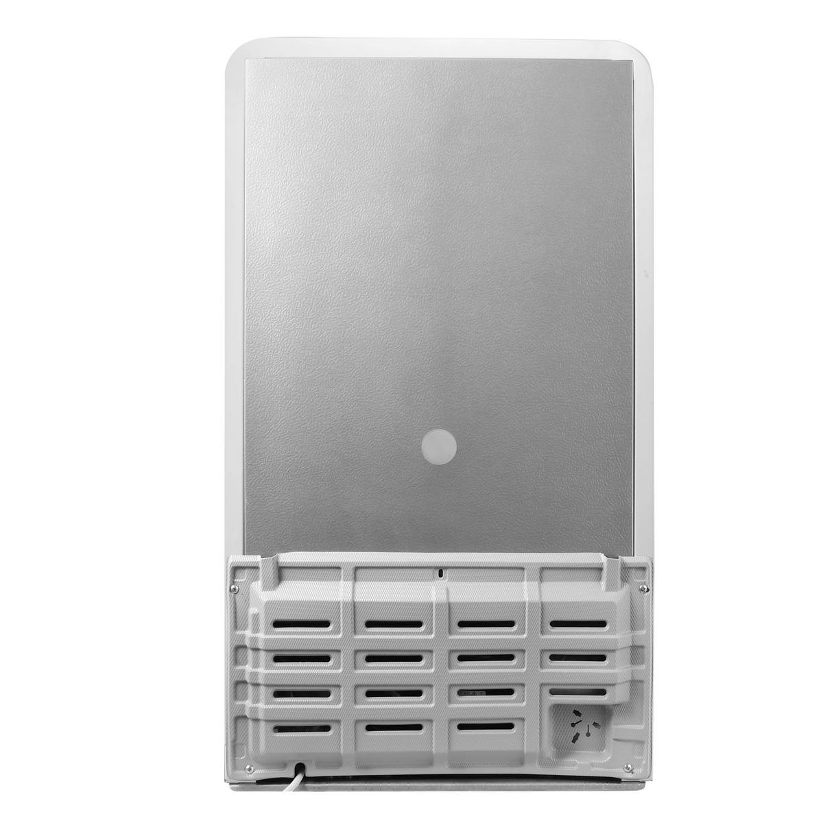 KÜHLSCHRANK 52690003/01  - Creme, Basics, Glas/Kunststoff (44,5/49/78,5cm) - Atrigo