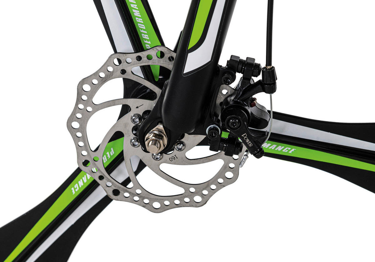 MOUNTAINBIKE 29 Zoll  - Schwarz/Grün, Basics, Metall (139/76/21cm) - Atrigo