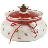 KUTIJA ZA HRANU - zelena/bela, Dizajnerski, keramika (13cm) - Villeroy & Boch