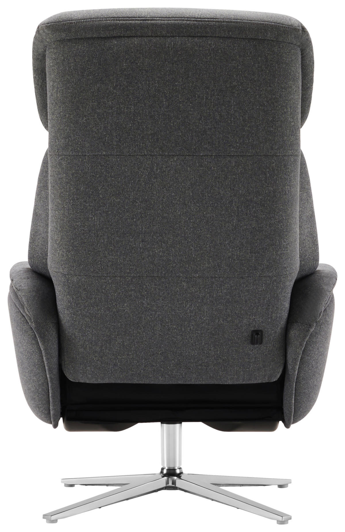MASSZÁZSFOTEL - ezüstszínű/sötétszürke, Design, textil/fém (76/107/82cm) - Livetastic