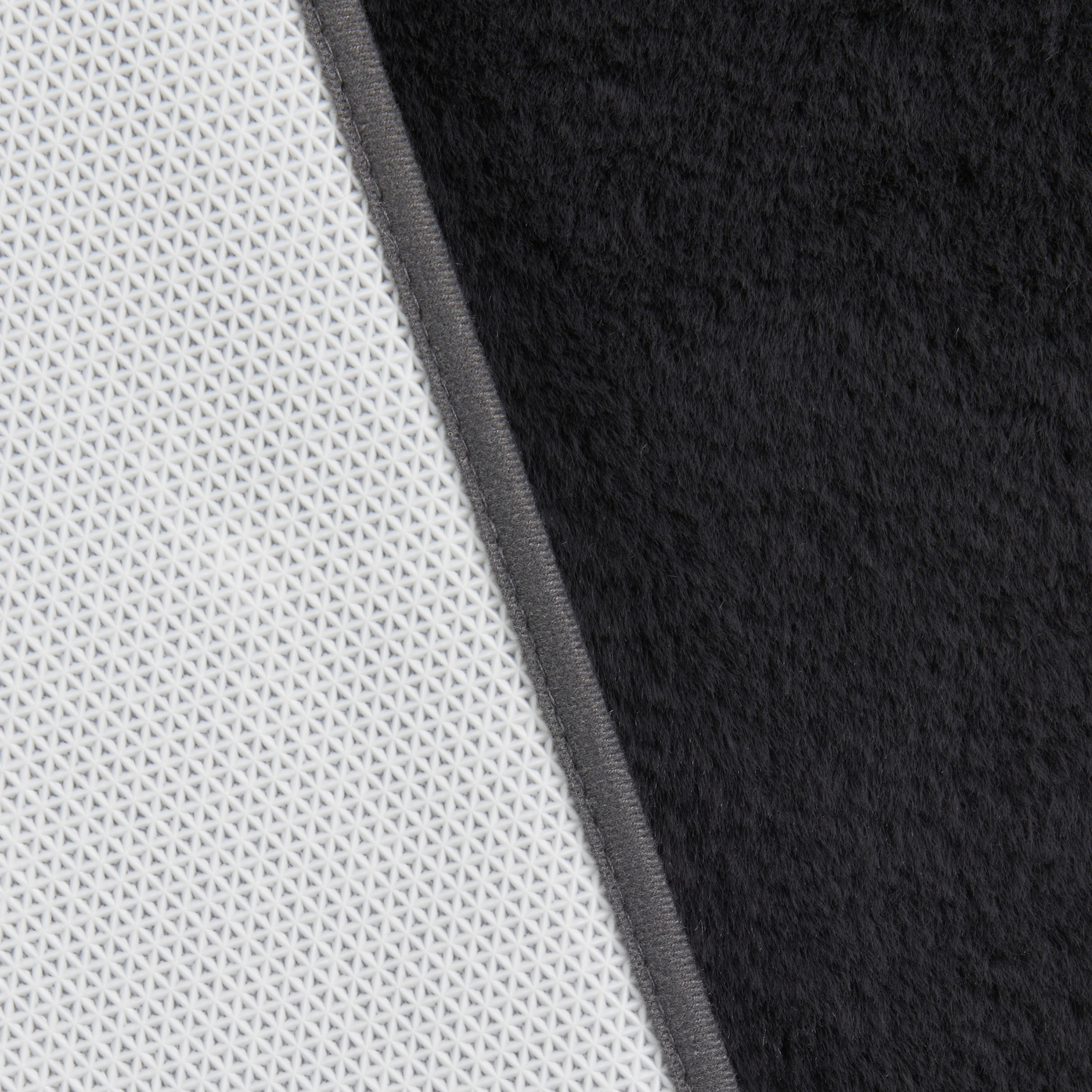 BADEMATTE Grau 60/60 cm  - Grau, Basics, Kunststoff/Textil (60/60cm) - Esposa