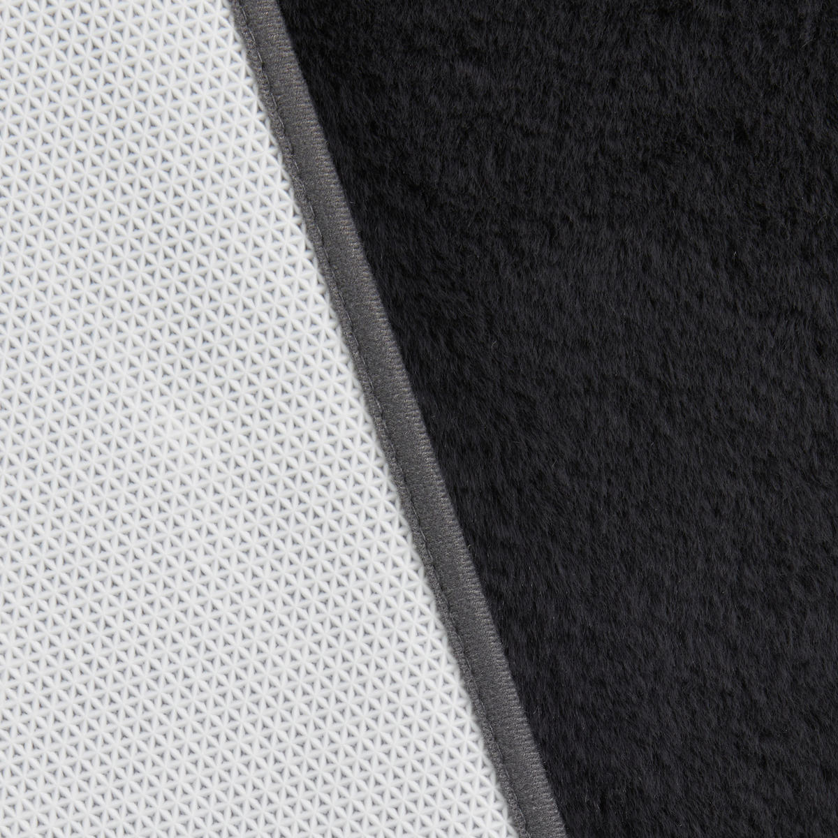 BADTEPPICH Grau 70/120 cm  - Grau, Basics, Kunststoff/Textil (70/120cm) - Esposa