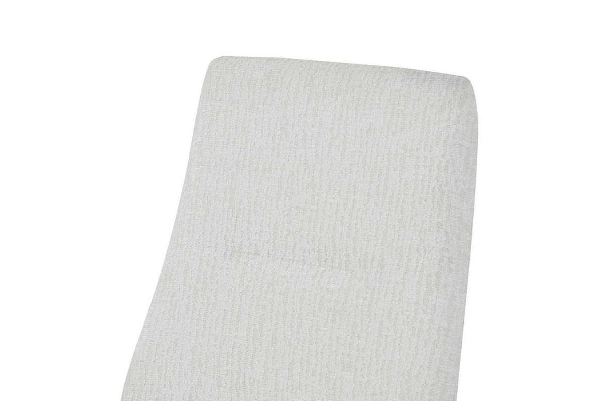 SCHWINGSTUHL-SET 2 Stück  in Webstoff  - Creme/Schwarz, MODERN, Textil/Metall (43/98/59cm) - MID.YOU