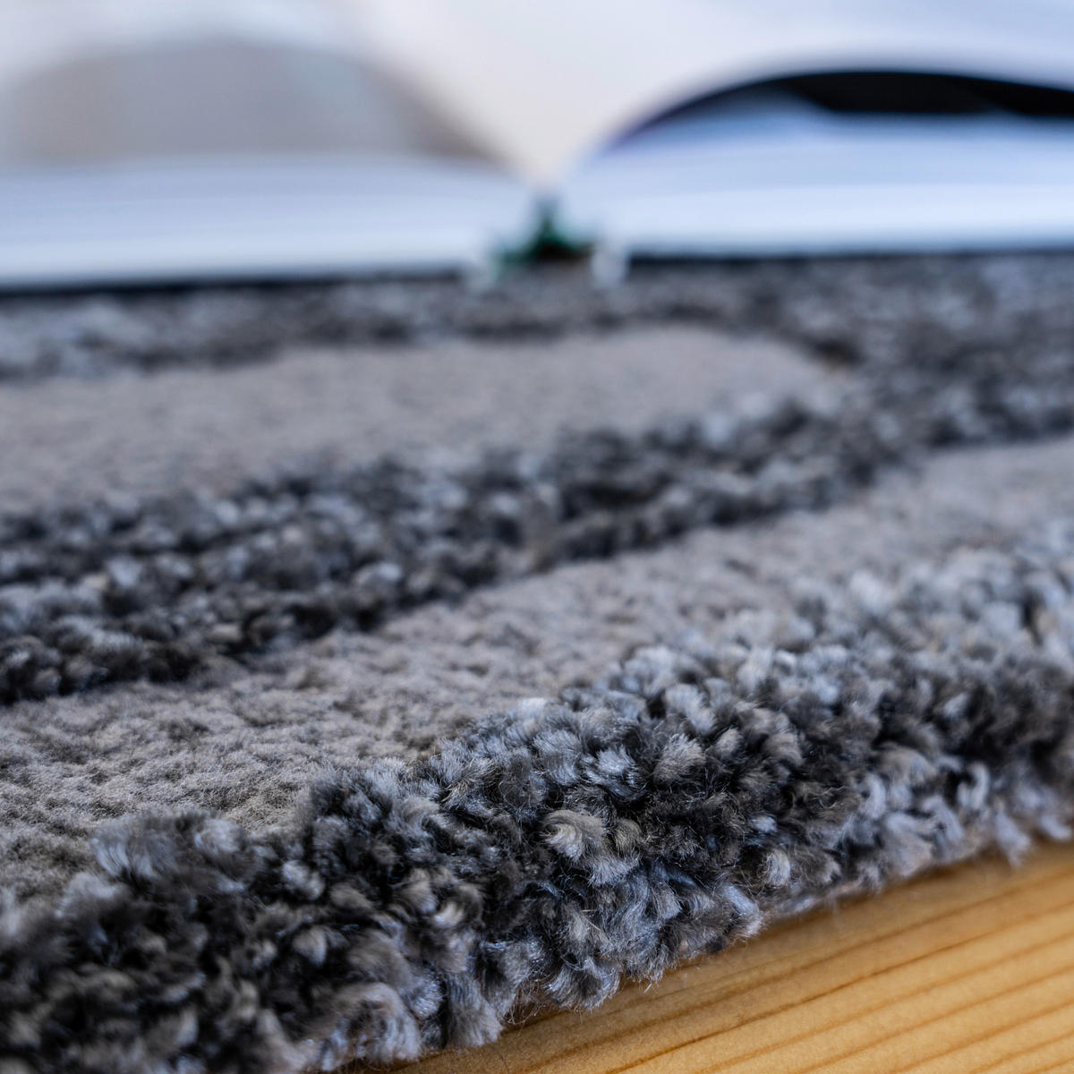 HOCHFLORTEPPICH 200/290 cm My Canyon Anthrazit  - Anthrazit, Basics, Textil (200/290cm) - Obsession