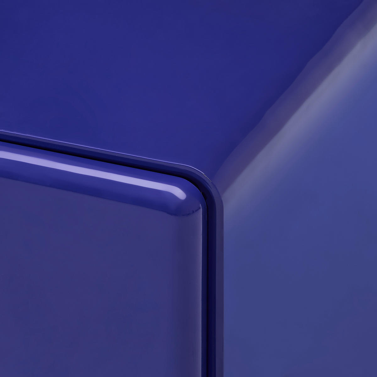 NACHTSCHRANK 56,5/56,5/42,5 cm  - Blau, Design, Holzwerkstoff (56,5/56,5/42,5cm) - Novel