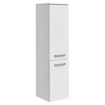 MIDISCHRANK 30/123,2/33 cm  - Chromfarben/Weiß, Design, Holzwerkstoff/Metall (30/123,2/33cm) - Xora