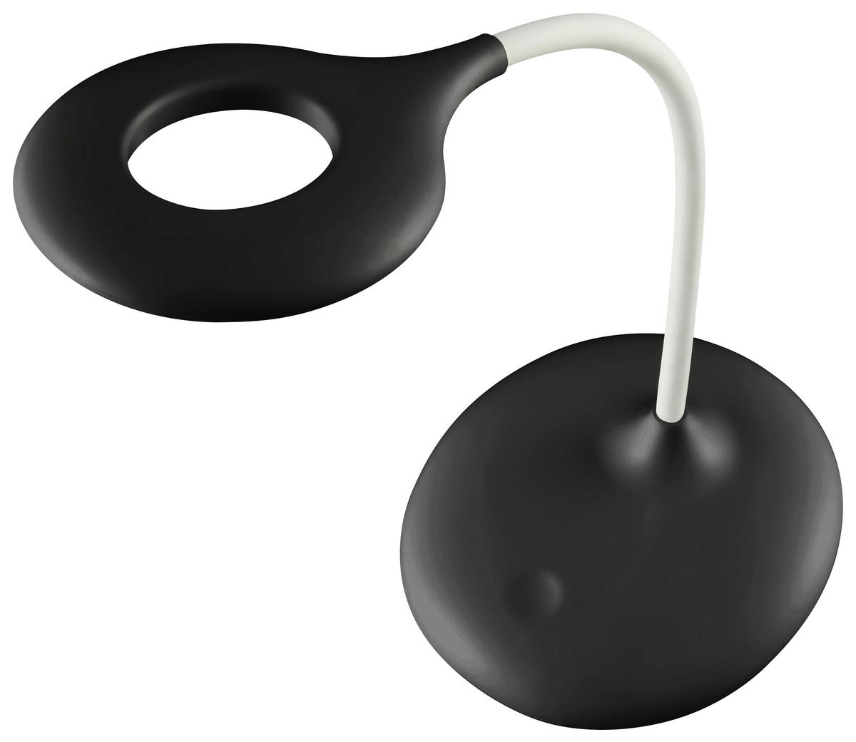 LED ÍRÓASZTALI LÁMPA - fekete, Trend, műanyag (41cm) - Xora