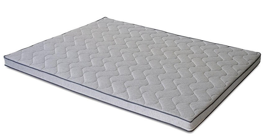 BÄDDMADRASS 140/200 cm  höjd ca 6 cm  - vit, Klassisk, textil (140/200cm) - Best Price