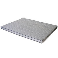BÄDDMADRASS 140/200 cm  höjd ca 6 cm  - vit, Klassisk, textil (140/200cm) - Best Price