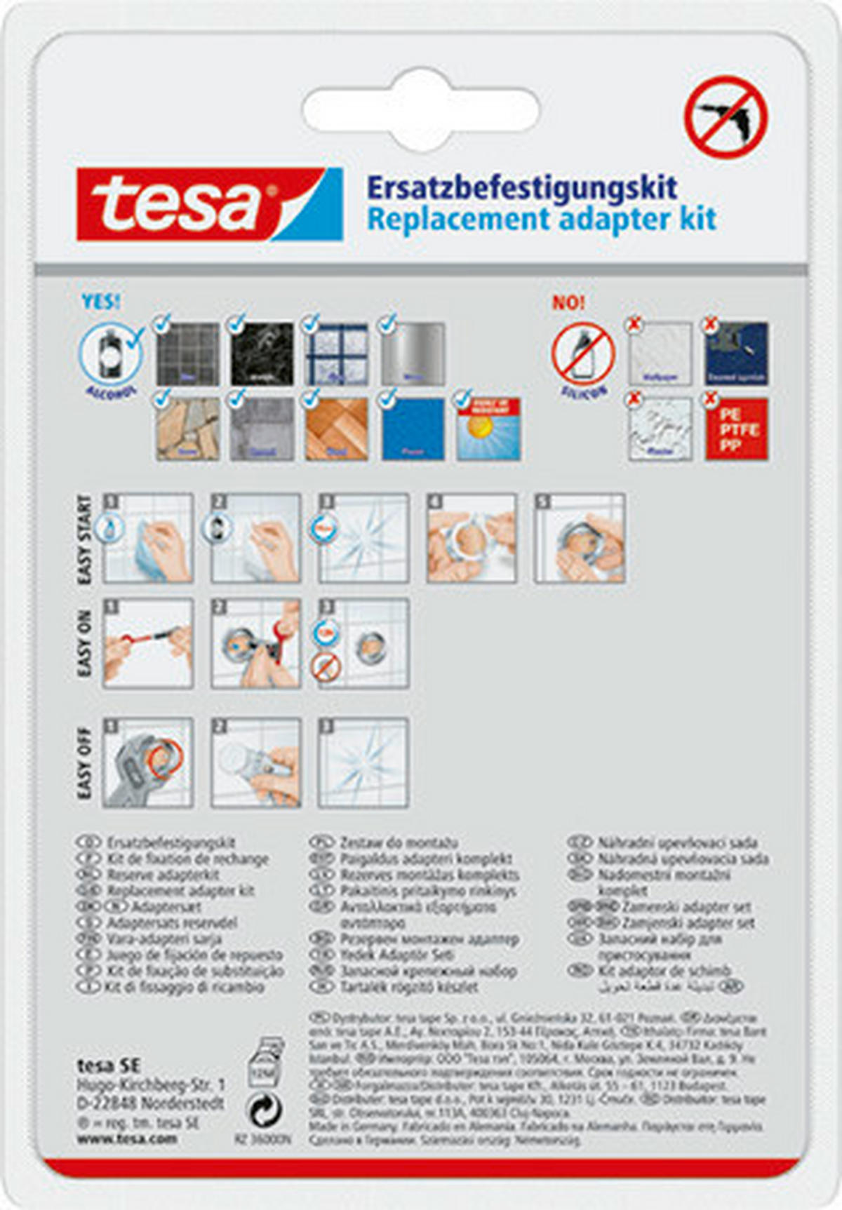 MONTAGEKLEBER Powerkit  - Basics, Kunststoff (2,5/17,9/12,3cm) - Tesa