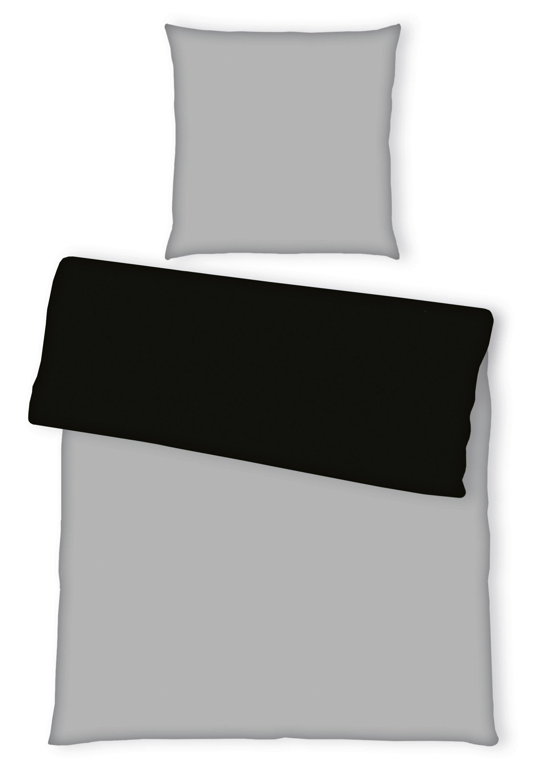 JUGENDBETTWÄSCHE STRASSENKICKER Renforcé 155/220 cm  - Schwarz/Grau, Trend, Textil (155/220cm) - Herding