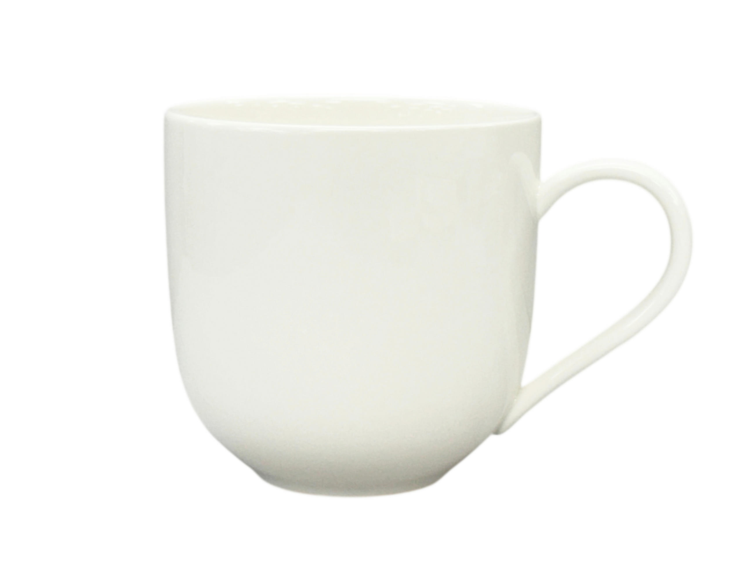 HRNEK NA KÁVU porcelán keramika  - bílá, Trend, keramika (350ml) - Dieter Knoll