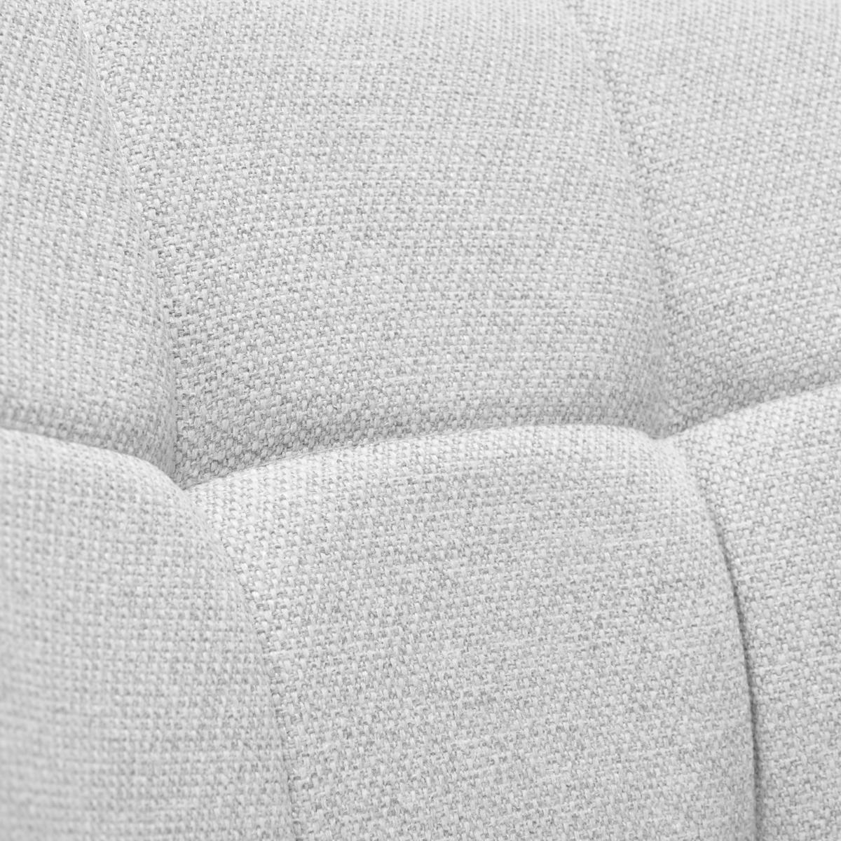 STUHL  in Eisen Webstoff Metall, Textil, Holz  - Hellgrau/Schwarz, LIFESTYLE, Holz/Textil (47/82/59cm) - Livetastic