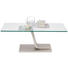 COUCHTISCH rechteckig Nickelfarben - Nickelfarben, Design, Glas/Metall (115/65/42cm) - Novel COUCHTISCH rechteckig Nickelfarben - Nickelfarben, Design, Glas/Metall (115/65/42cm) - Novel