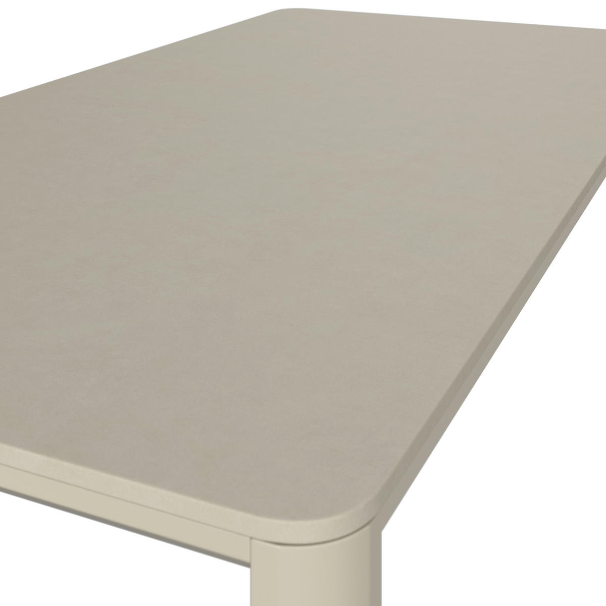 GARTENTISCH 180/90/75 cm Metall, Keramik Naturfarben rechteckig  - Naturfarben, Lifestyle, Keramik/Metall (180/90/75cm) - Amatio