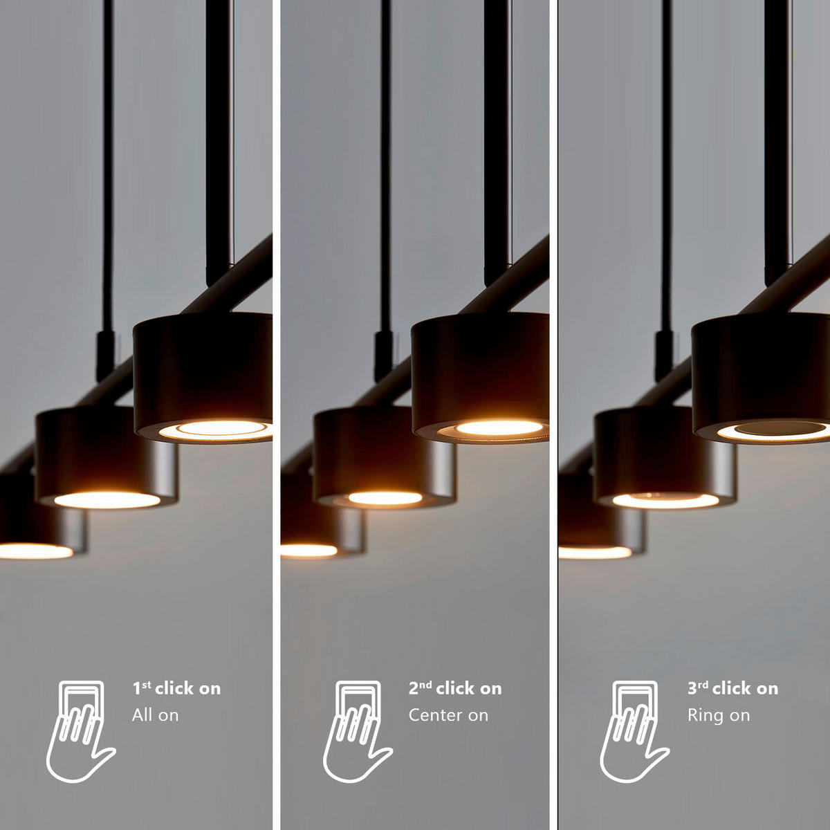 LED-DECKENSTRAHLER   - Schwarz, KONVENTIONELL, Metall (115,5/9,25cm) - Nordlux