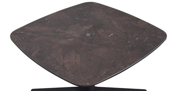 COUCHTISCH ESG 80/80/47-67 cm quadratisch Anthrazit, Dunkelbraun  - Anthrazit/Dunkelbraun, Design, Glas/Keramik (80/80/47-67cm) - Novel
