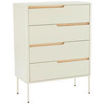 KOMMODE  in 80/105/40 cm  - Eichefarben/Grauweiß, Design, Holz/Holzwerkstoff (80/105/40cm) - Carryhome