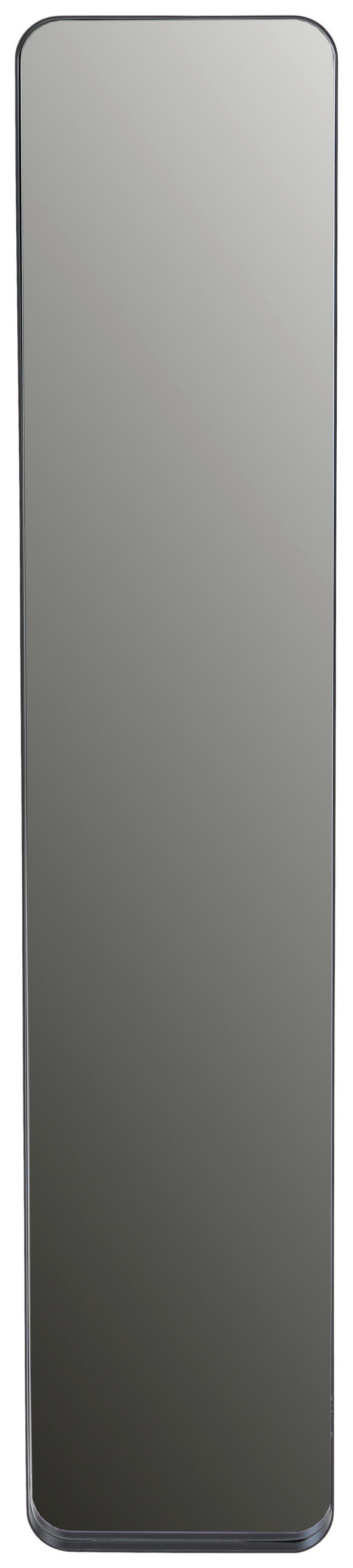 WANDSPIEGEL 30,5/150/3,5 cm    in rechteckig  - Schwarz, Design, Glas/Metall (30,5/150/3,5cm) - Xora