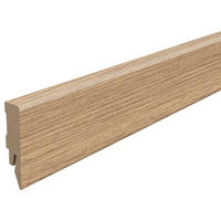 SOCKELLEISTE Eiche braun Braun  - Braun, KONVENTIONELL, Holzwerkstoff (240/1.4/5.8cm) - Egger Holzwerkstoffe