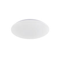 LED-DECKENLEUCHTE Mona 29,50 cm  - Weiß Hochglanz/Weiß, KONVENTIONELL, Kunststoff/Metall (29,50cm) - Fischer & Honsel