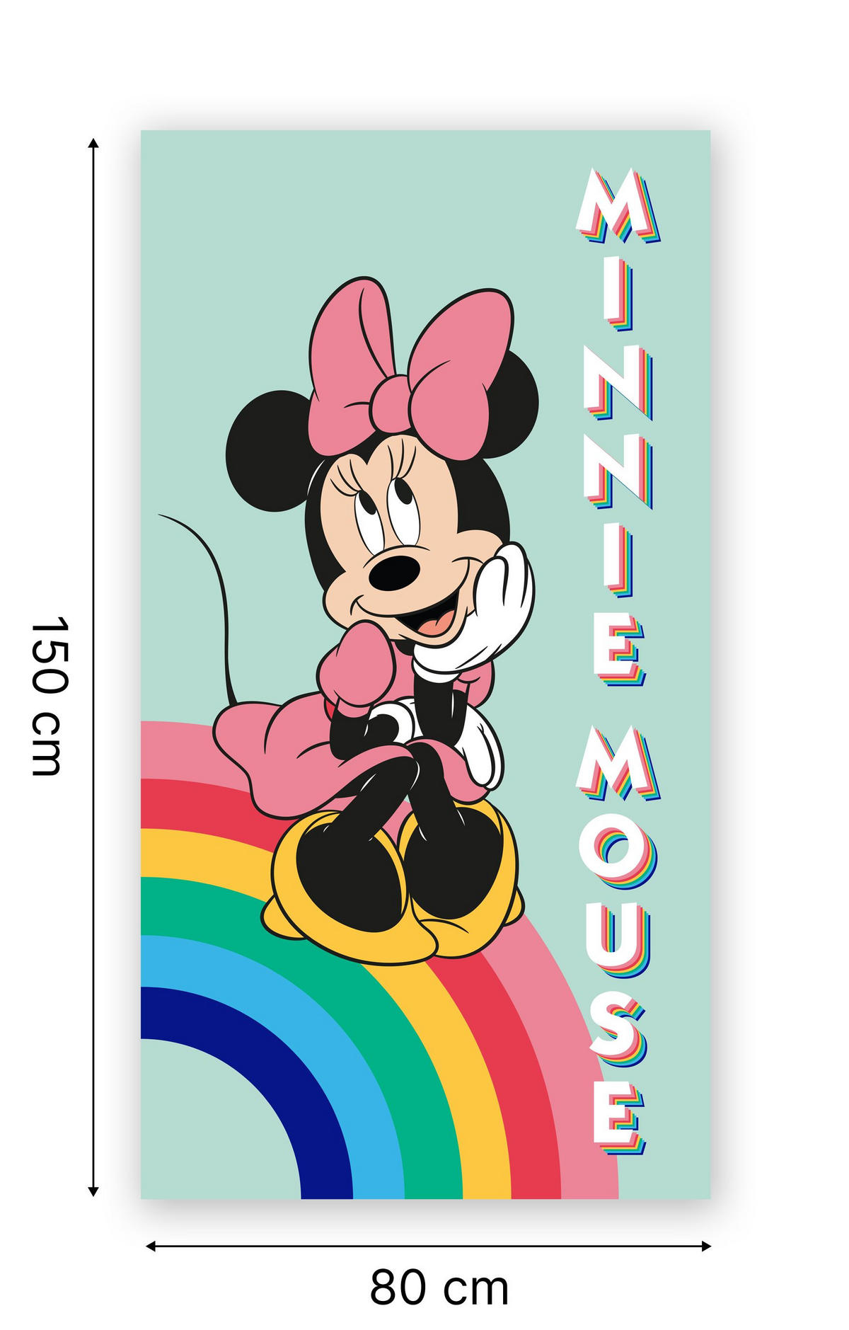 GYEREKSZŐNYEG  DISNEY CARPET  - színes, Basics, műanyag/textil (80/150cm)