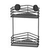 DUSCHKORB - Schwarz, Basics, Metall (25/32/20cm) - Smedbo