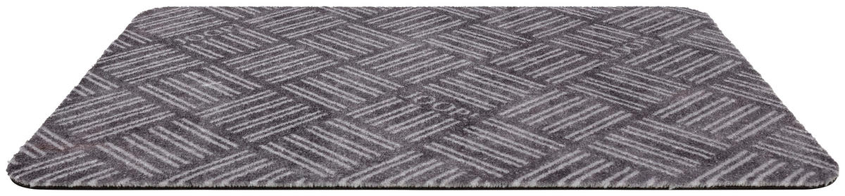 FUSSMATTE - Grau, Design, Kunststoff (50/70cm) - Joop!