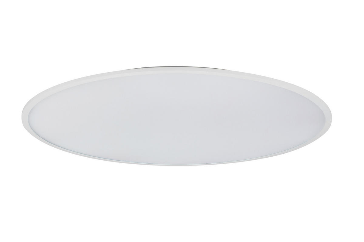 LED-DECKENLEUCHTE Meissa 100/5,2 cm  - Weiß, Basics, Kunststoff/Metall (100/5,2cm) - Novel