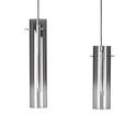 LED-HÄNGELEUCHTE 92/8,5/150 cm  - Schwarz, Design, Glas/Metall (92/8,5/150cm) - Ambiente